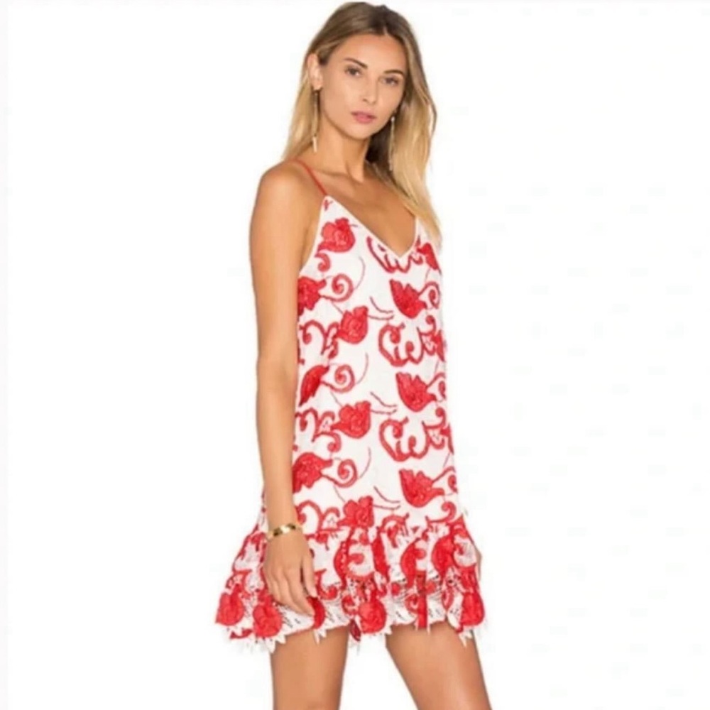 Alexis Red Mini Dress